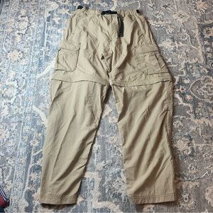 REI Men's Tan Cargo Pants adjustable